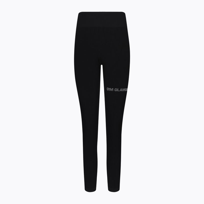 Дамски клинове Gym Glamour push up black 311 5