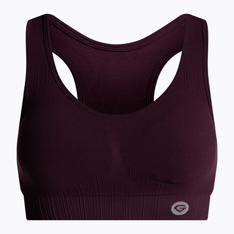 Спортен сутиен Gym Glamour push up бордо 322 6