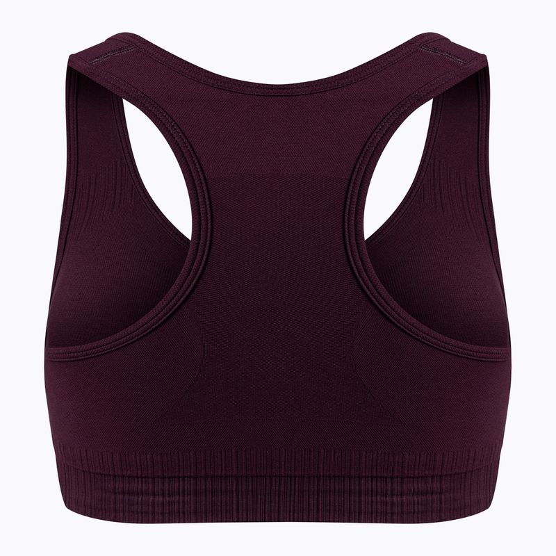 Спортен сутиен Gym Glamour push up бордо 322 7