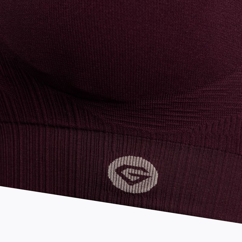 Спортен сутиен Gym Glamour push up бордо 322 8