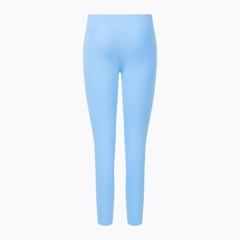 Дамски тренировъчни гамаши Gym Glamour Push Up Baby Blue 405 7