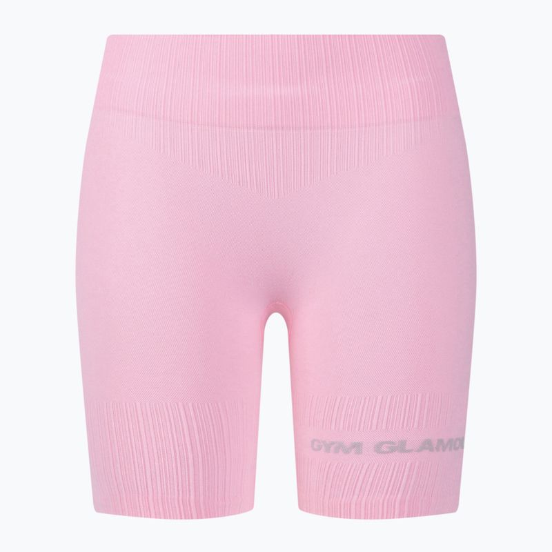 Дамски обучителни велосипедисти Gym Glamour Push Up Candy Pink 410 5