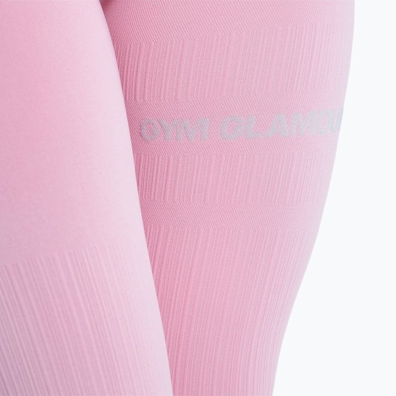 Дамски гамаши за тренировка Gym Glamour Push Up Candy Pink 408 6