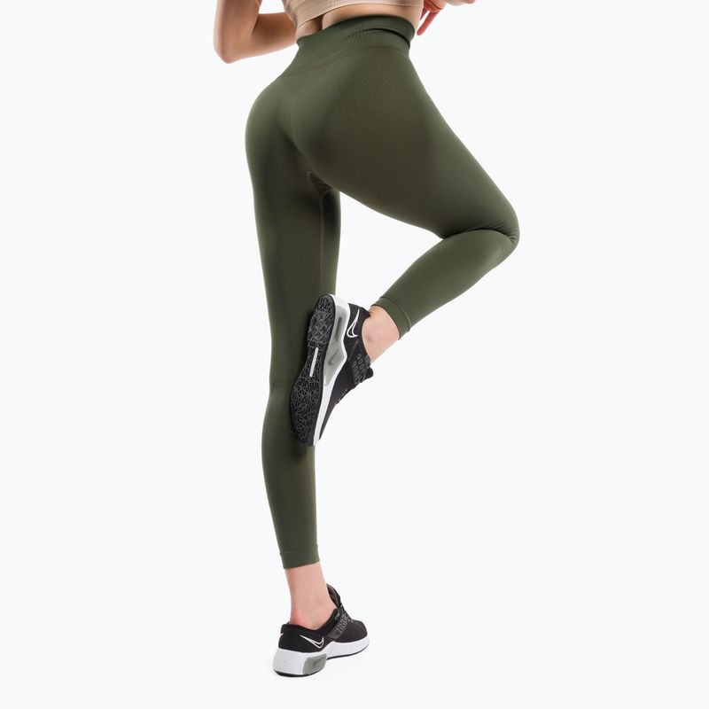 Дамски клинове за тренировка Gym Glamour Flexible Khaki 430 3