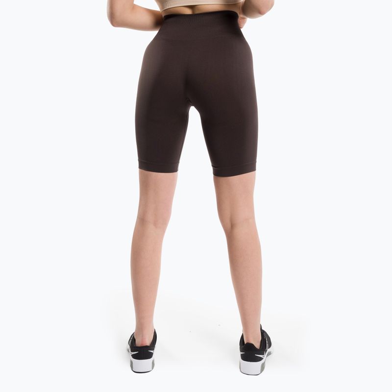 Дамски шорти за тренировка Gym Glamour Flexible Brownie 434 3