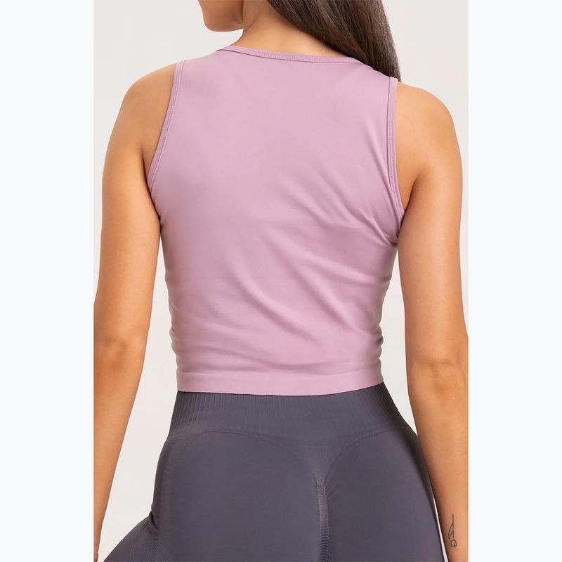 Дамски тренировъчен топ Gym Glamour Drawstring Pink 447 2