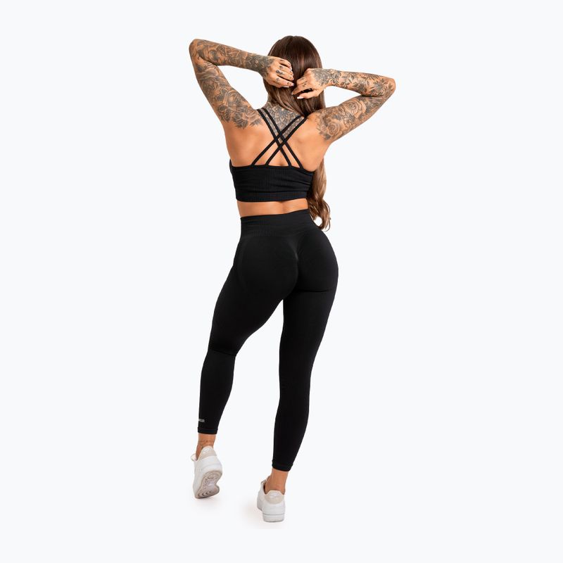 Дамски тренировъчен клин Gym Glamour Push Up 2.0 black 3