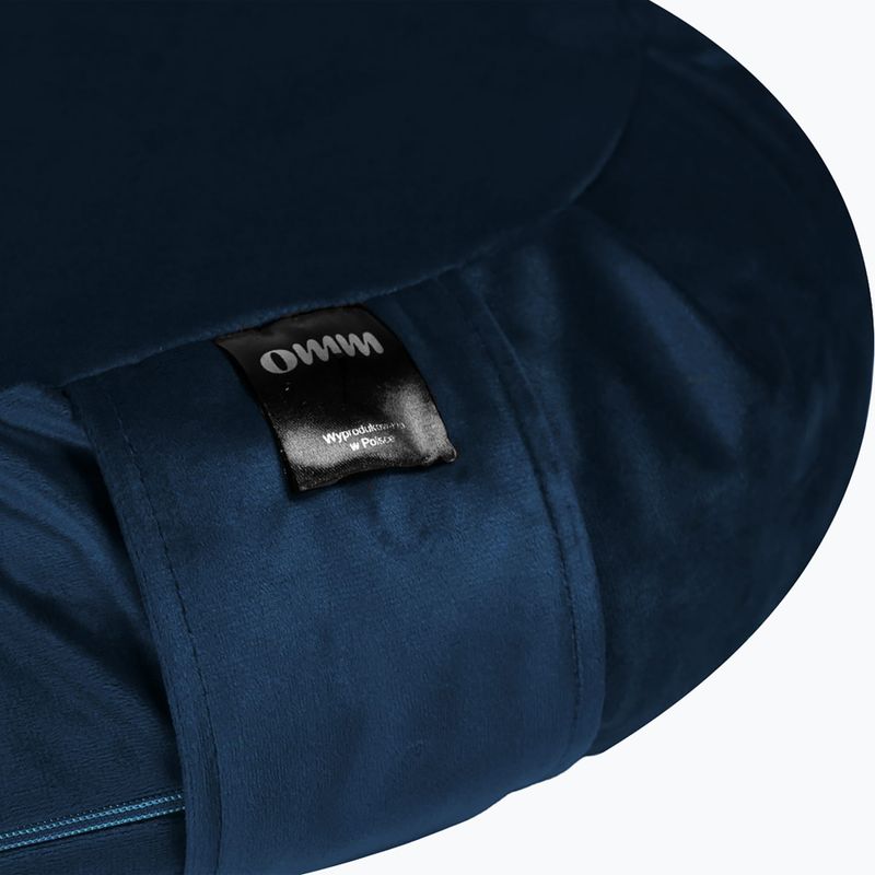 Възглавница за медитация OMM YOGA Zafu navy 3