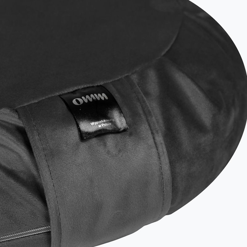 Възглавница за медитация OMM YOGA Zafu grey 3