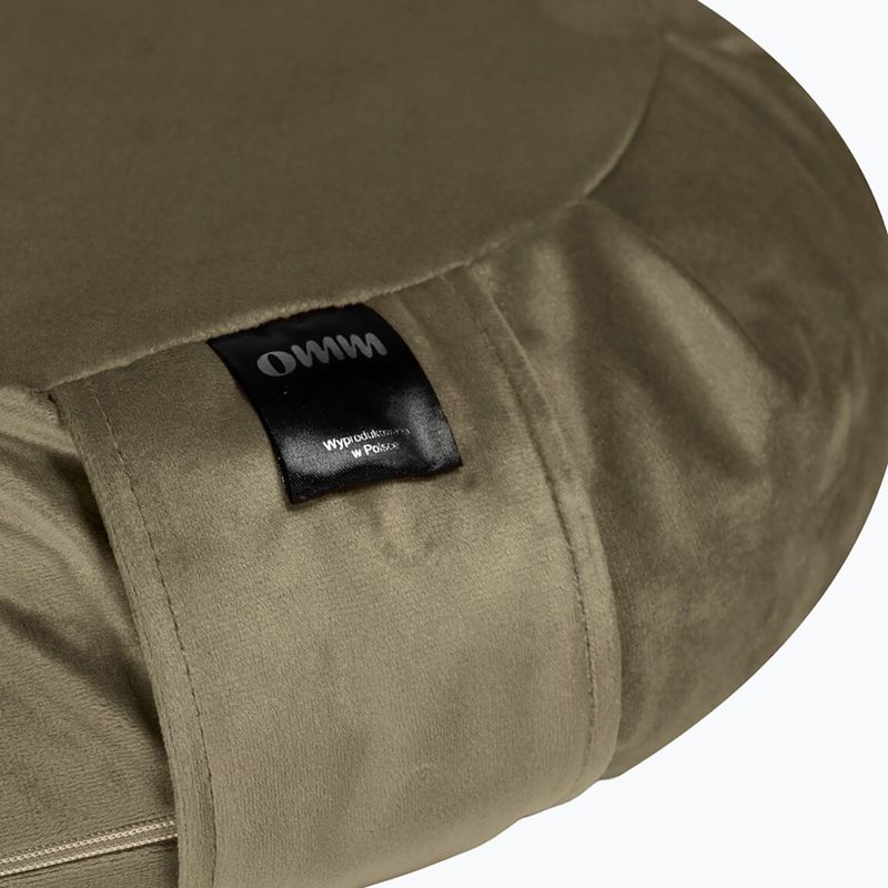 Възглавница за медитация OMM YOGA Zafu beige 3
