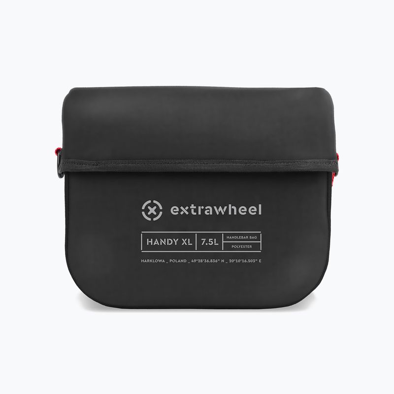 Extrawheel Handy XL 7.5L чанта за велосипед на кормилото черна E0150 2