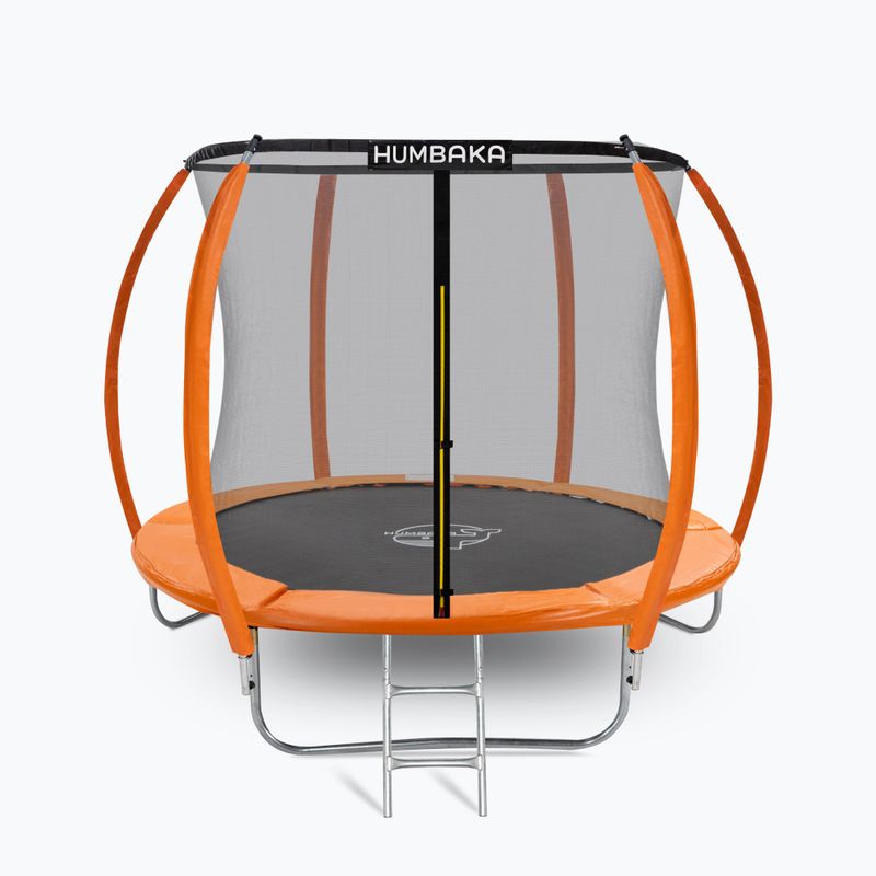 HUMBAKA Super 244 cm оранжев градински батут Super-8' Tramps