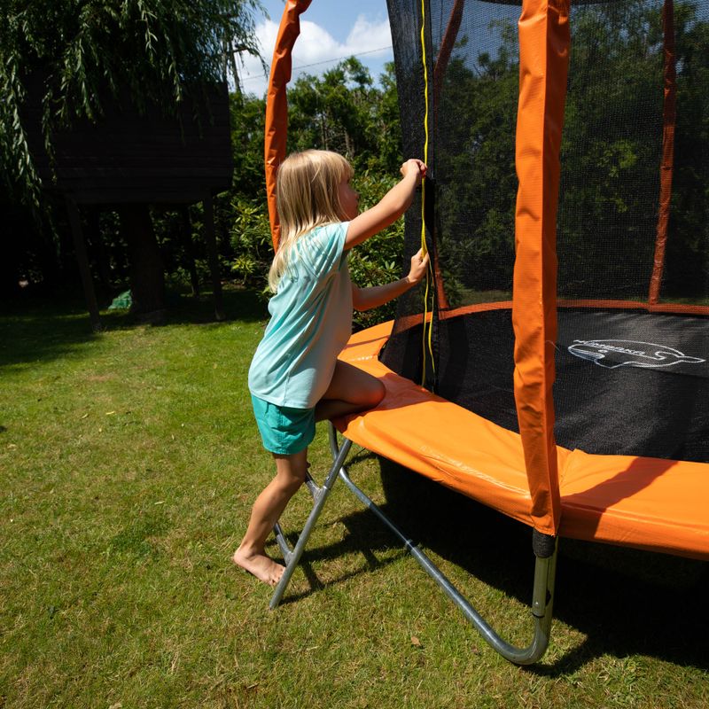 HUMBAKA Super 244 cm оранжев градински батут Super-8' Tramps 5