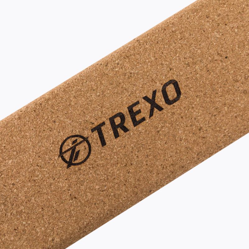 Куб за йога TREXO кафяв YB-75 5