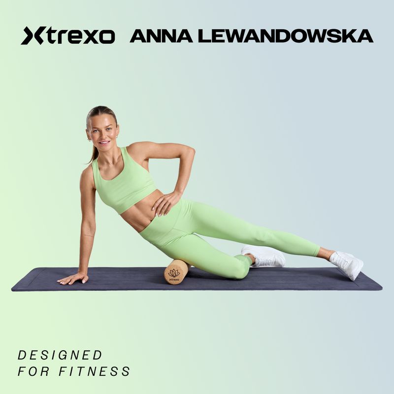 Валяк/Ролка Xtrexo  XTO-B4Z027-NC 40cm natural 2