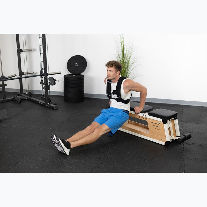 XTREXO WV-08 8kg жилетка за тренировка с тежести черна 7