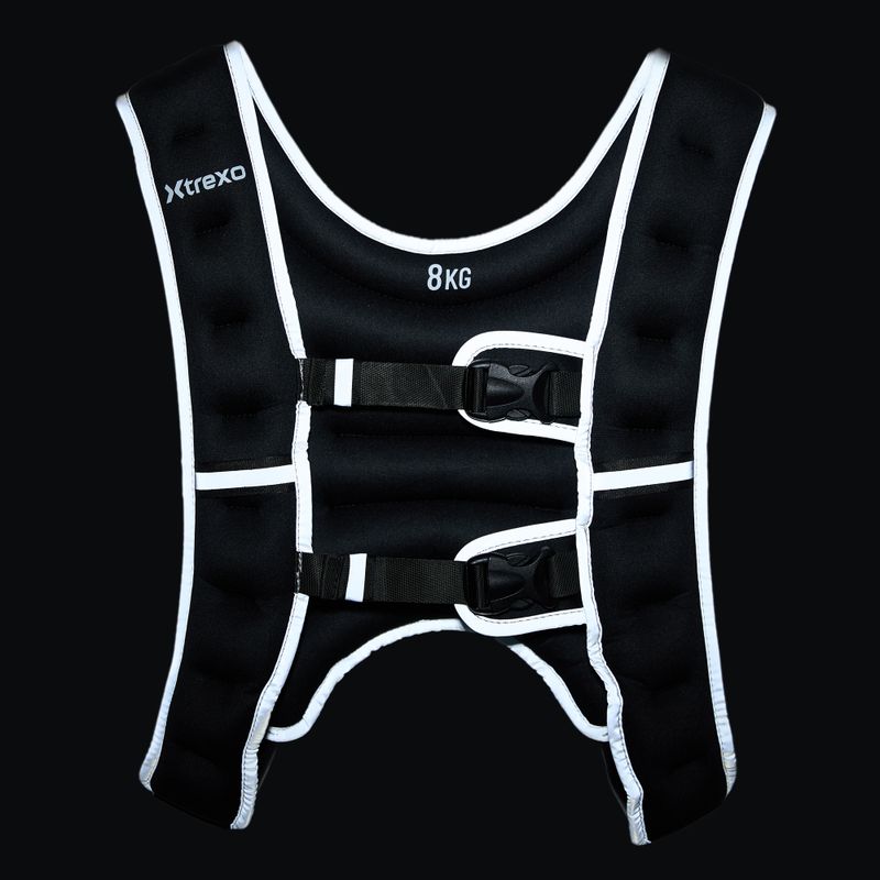 XTREXO WV-08 8kg жилетка за тренировка с тежести черна 7