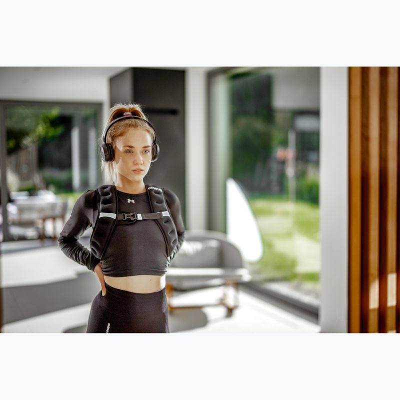 XTREXO WV-05 5kg жилетка за тренировка с тежести черна 3