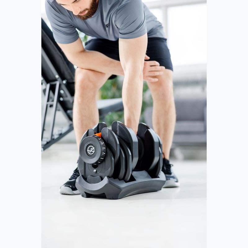 Регулируем дъмбел XTREXO ADT-40-BF 40 kg черен 7