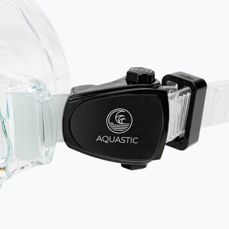 Комплект за гмуркане AQUASTIC MSFA-01SN син 13