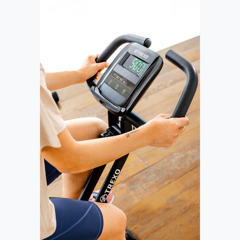 Стационарен велосипед XTREXO Hex 01 черен 7
