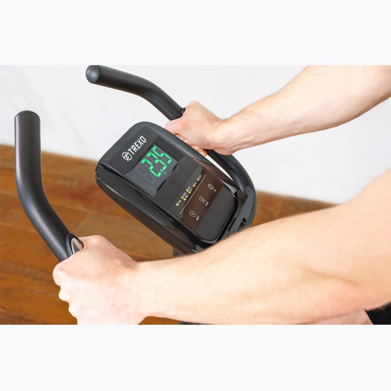 Стационарен велосипед XTREXO Hex 02 черен 6