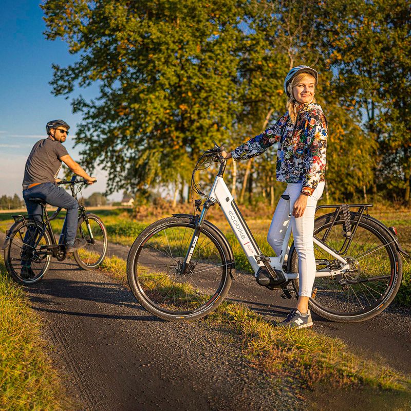 Ecobike LX300 Greenway електрически велосипед бял 1010306 21