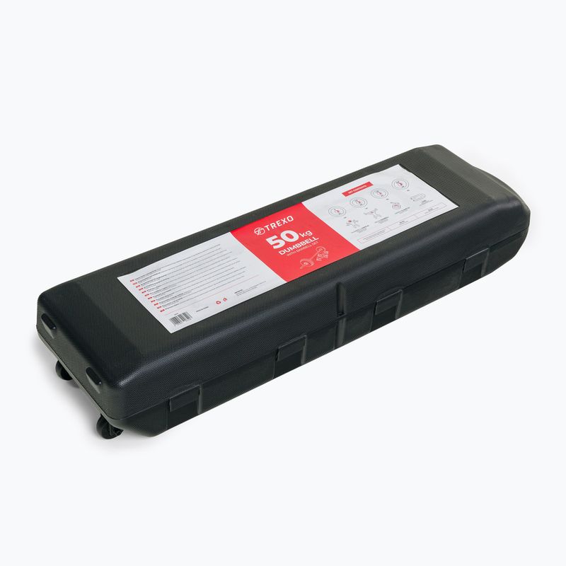 XTREXO DK50 50kg комплект дъмбели с щанга 19