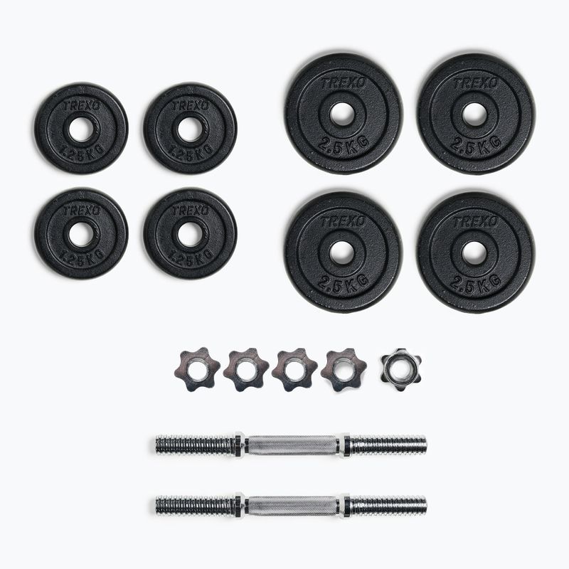 XTREXO DK20 20 кг комплект дъмбели 12