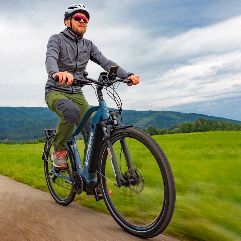 Електрически велосипед EcoBike MX500/13Ah X500 48V Greenway blue 1010307 8