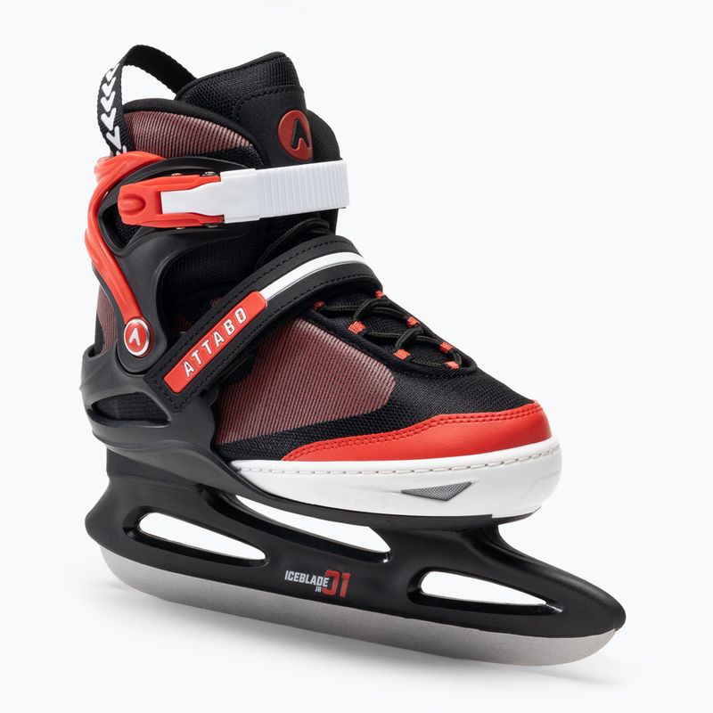 Детски кънки ATTABO ICEBLADE 01 black/red