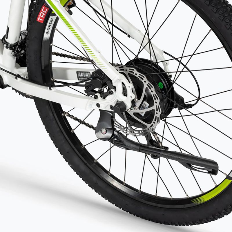 EcoBike SX3 36V 17.5Ah 630Wh LG бял електрически велосипед 8