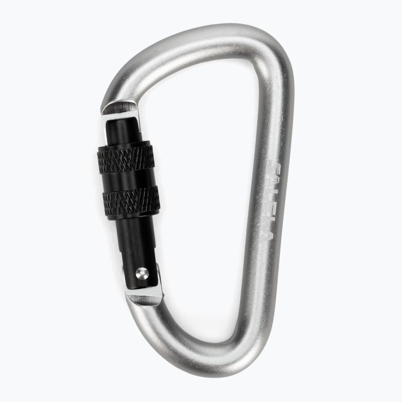 Salewa D-Shape карбинер с винт сив 00-0000034102