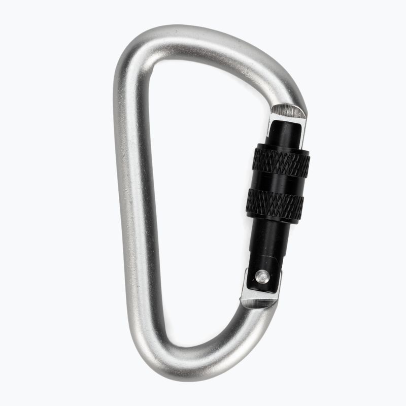 Salewa D-Shape карбинер с винт сив 00-0000034102 2