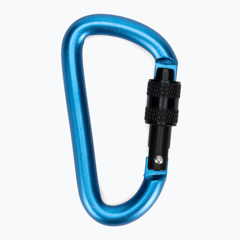 Salewa D-Shape карбинер с винт син 00-0000034102 2