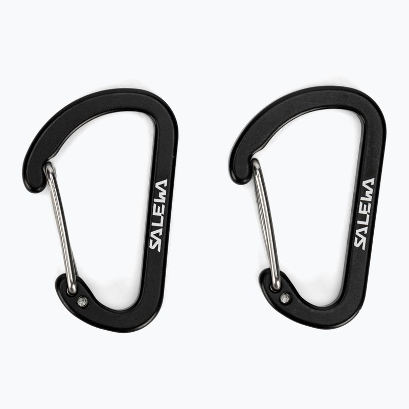 Salewa Плоски карабинери Wiregate 2 бр. черни 00-0000034103