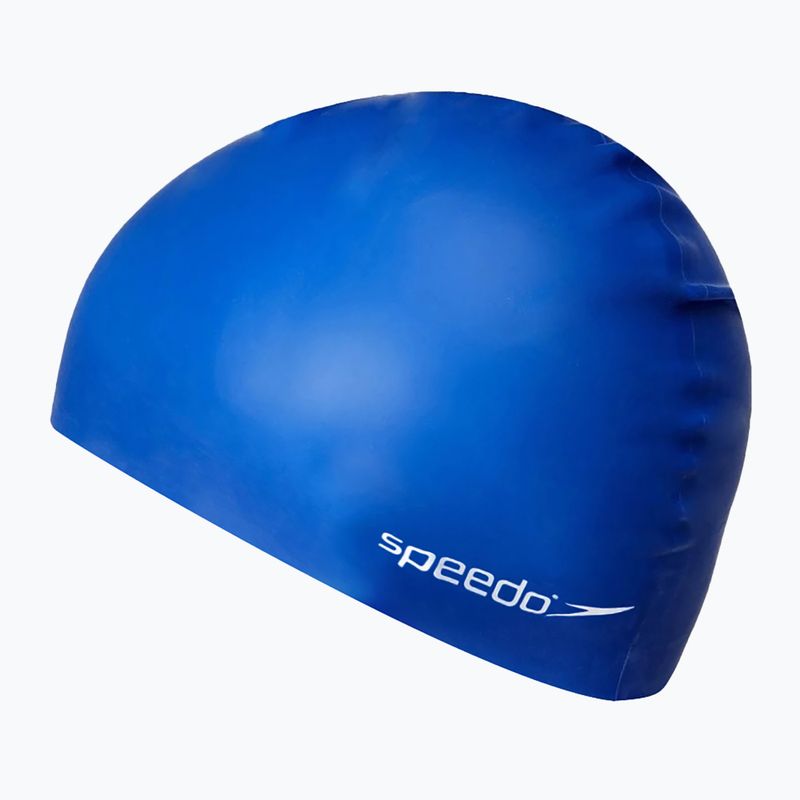 Детска шапка за плуване Speedo Plain Flat Silicone, синя 8-709931959 3