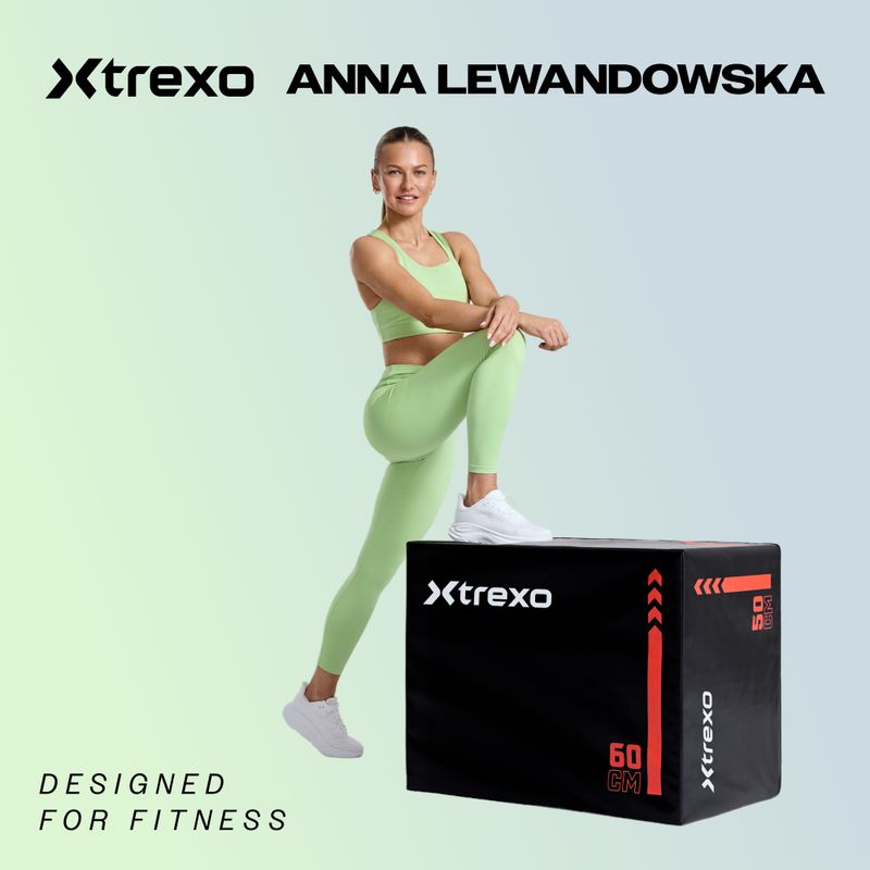 XTREXO TRX-PB08 8kg плиометрична кутия черна 2