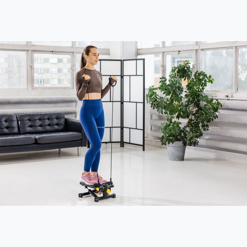 XTREXO FS100 степер черен/жълт 4