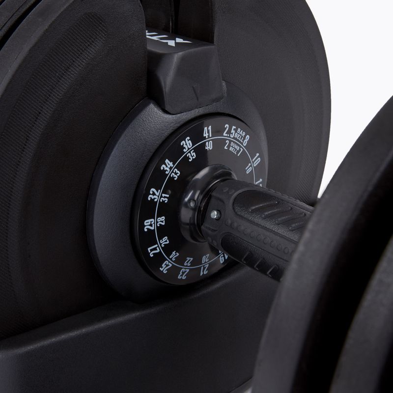 Дъмбел/щанга 2в1 XTREXO TRX-ABD40 1-40 кг black/orange 10