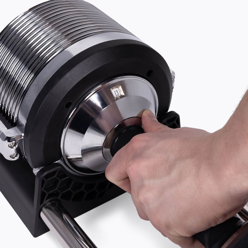 Регулируем дъмбел XTREXO TRX-AD32C 3-32 кг silver 14