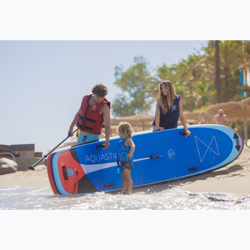 Дъска SUP AQUASTIC Tourer 12'2" синя 4