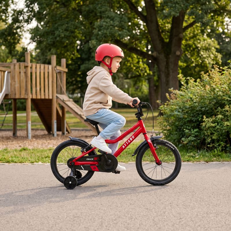 Детски велосипед ATTABO KNACK 16" червен 5