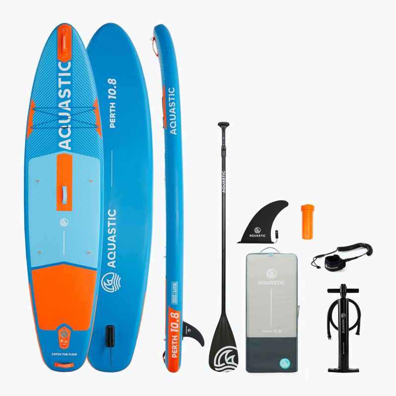 Дъска SUP AQUASTIC Perth 10'8" allround синьо