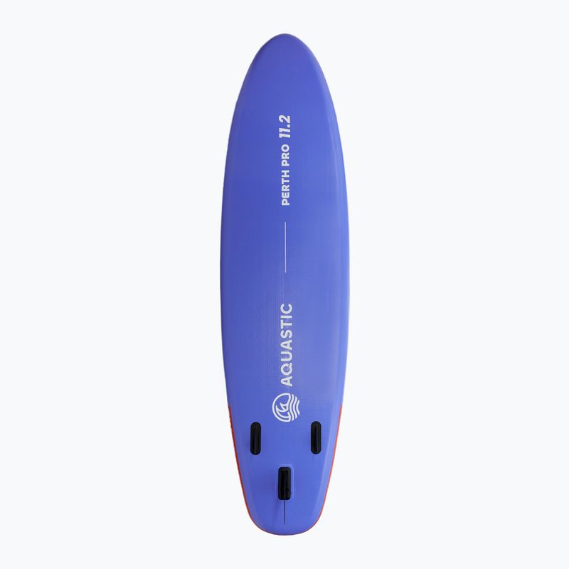 Дъска SUP AQUASTIC Perth Pro 11'2" allround синьо 4