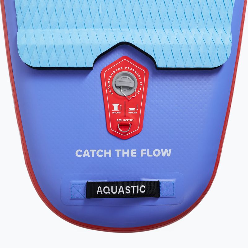 Дъска SUP AQUASTIC Perth Pro 11'2" allround синьо 12