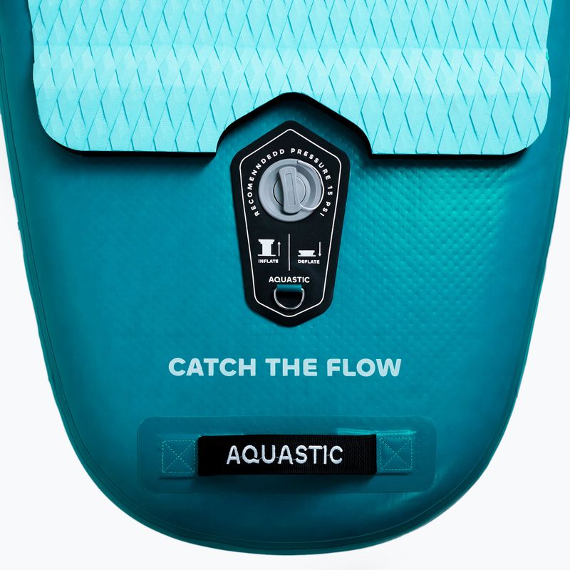 Дъска SUP AQUASTIC Perth Pro 11'2" allround зелен 12