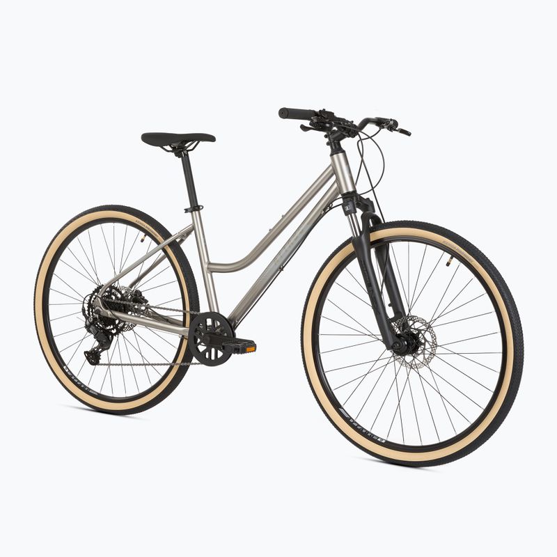 Дамски кросов велосипед ATTABO SANO 4.0 28" сив 2