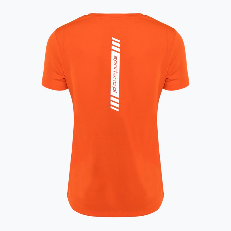 Дамска тениска за бягане SPORTANO Active orange 2