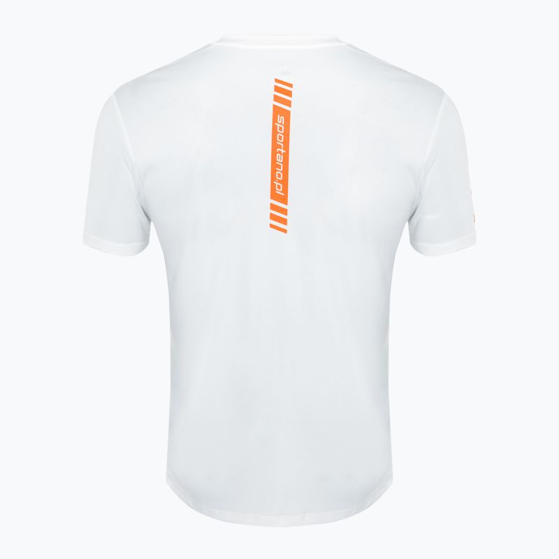 Мъжка тениска за бягане SPORTANO Active Men's white 2